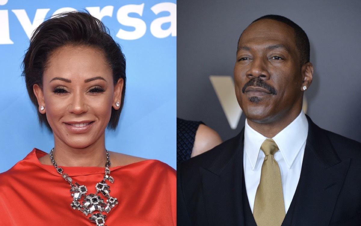 Mel B and Eddie Murphy