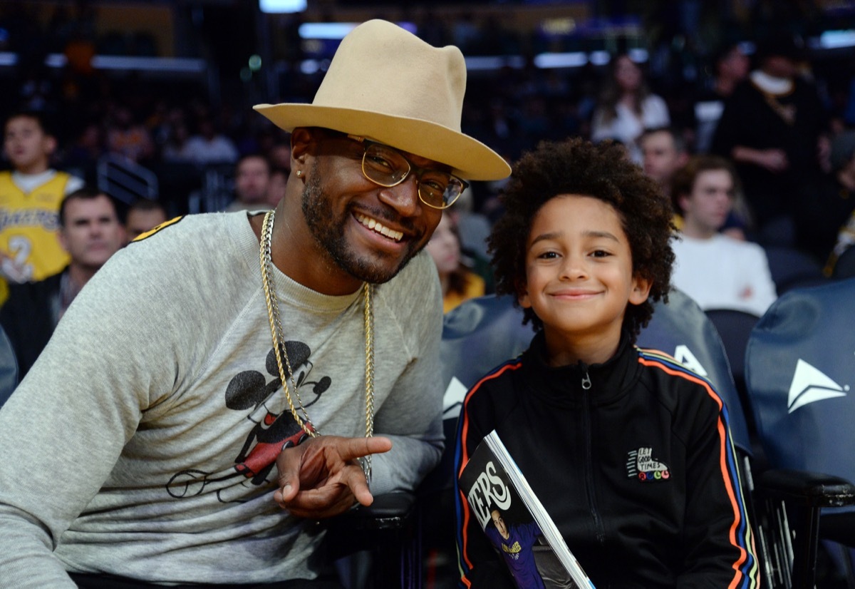 Taye Diggs and son Walker Diggs