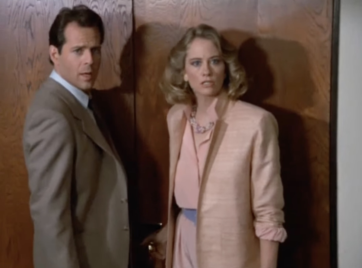 Bruce Willis and Cybill Shepherd in Moonlighting