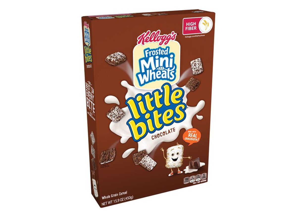 kelloggs frosted mini-wheats little bites chocolate