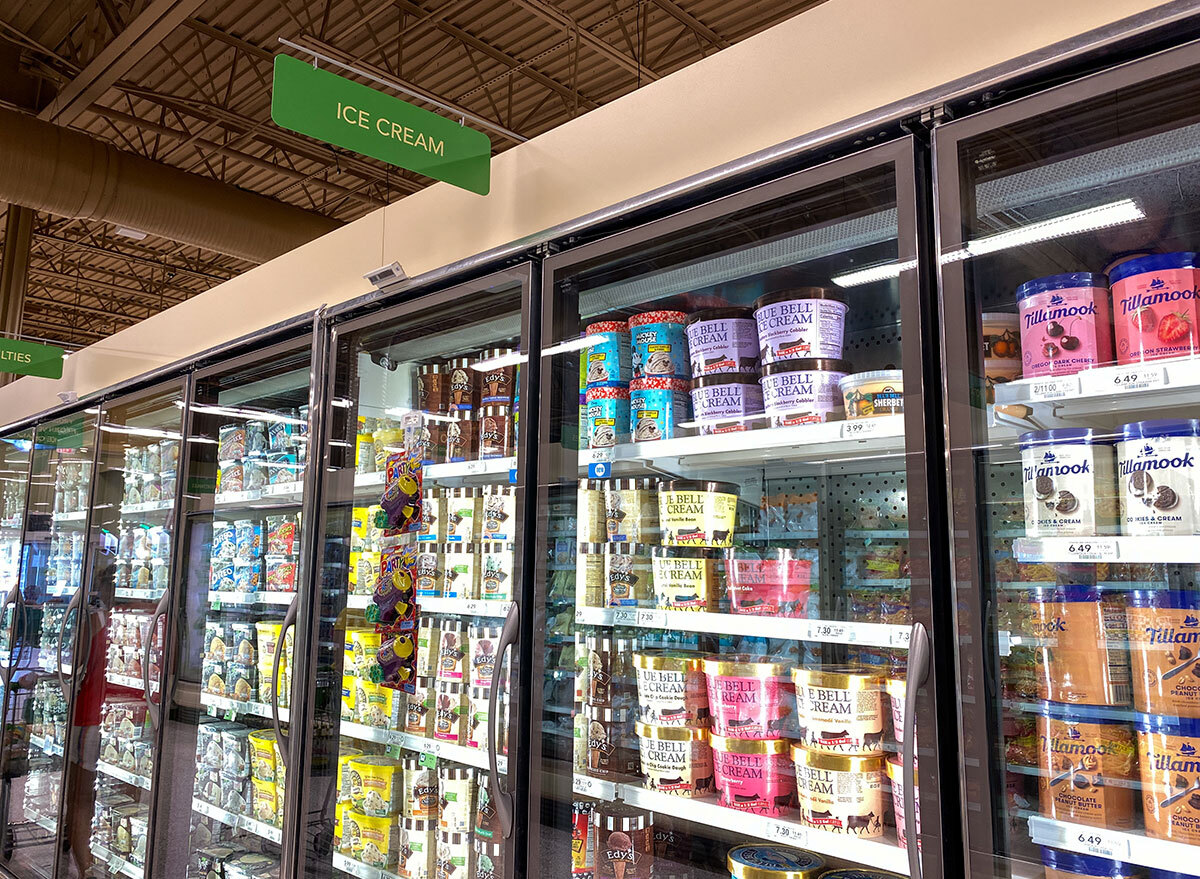 ice cream aisle