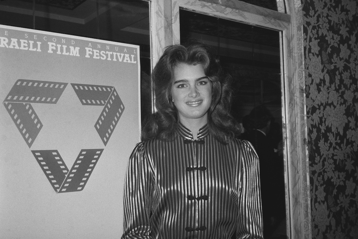 Brooke Shields in New York City in 1983