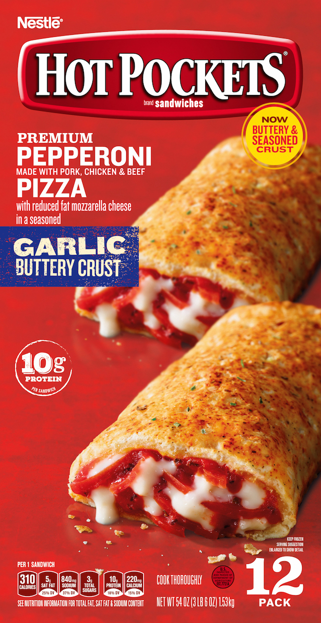 Recalled pepperoni pizza Hot Pocket 