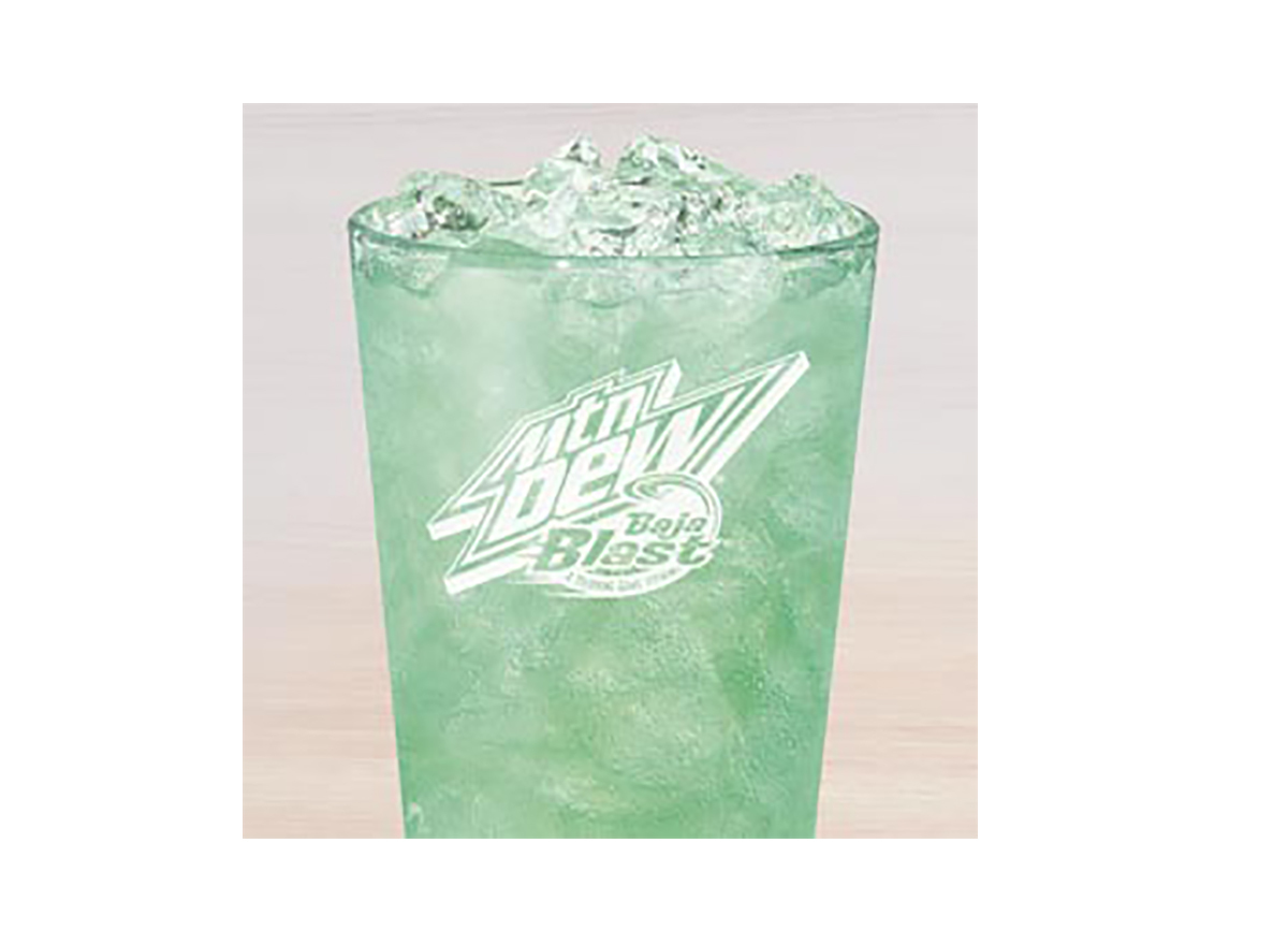 taco bell mtn dew baja blast