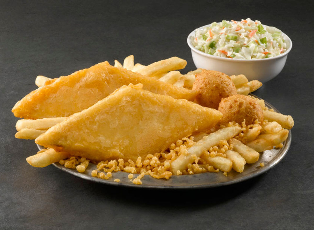 long john silvers battered alaskan pollock