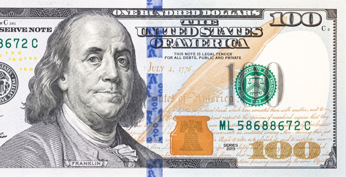 new 100 dollar bill