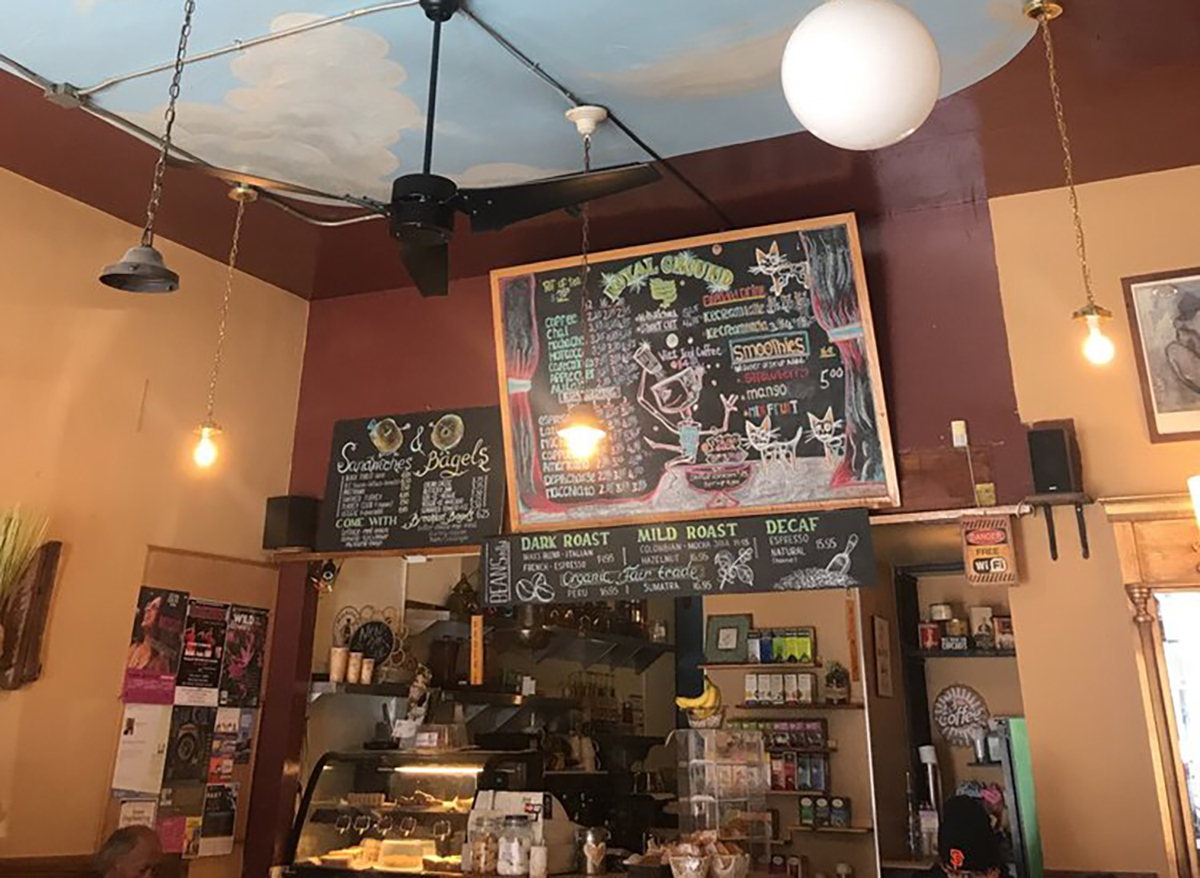 interior of royal ground coffee in san francisco