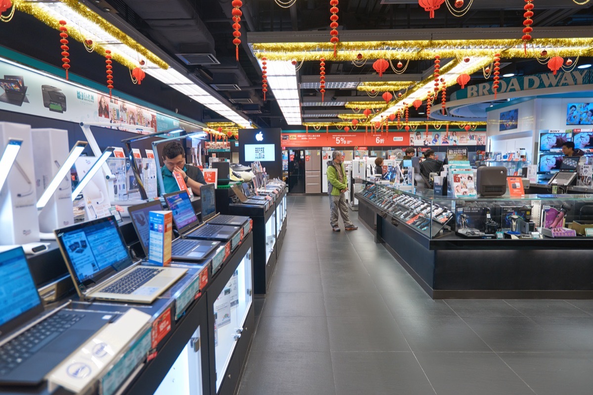 large electronics store Retail Store Layouts Designed to Trick You