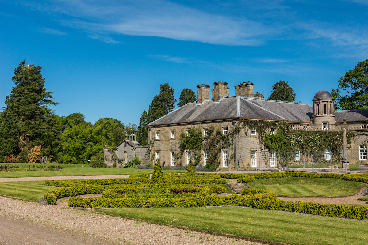 A photo of Dumfries House taken in 2012