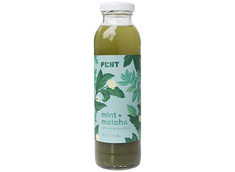 plnt mint matcha cbd drink products