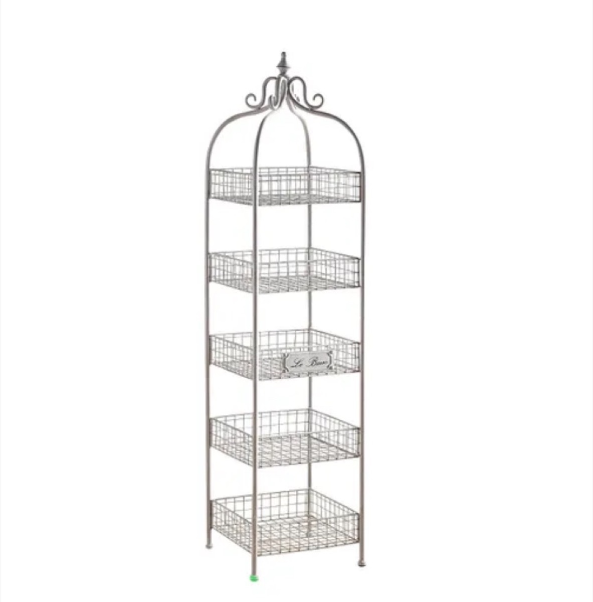 five tier wire rack, bathroom accessories