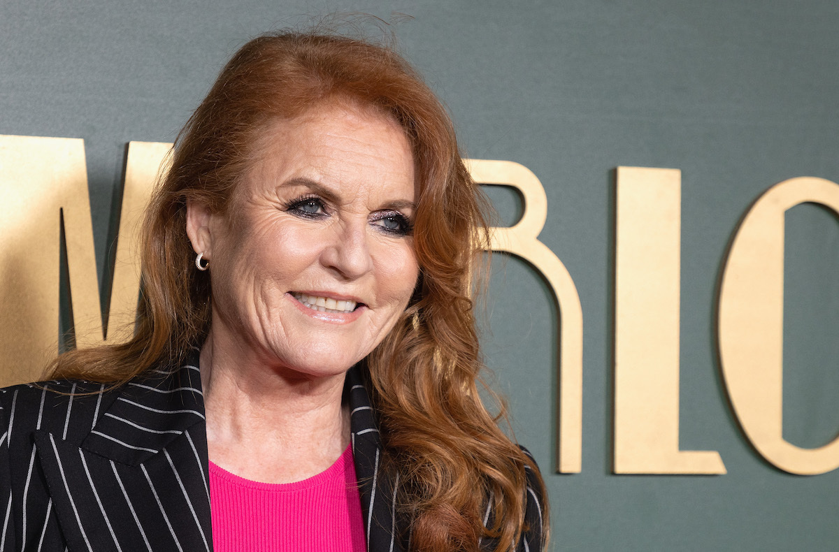 Sarah Ferguson at the UK premiere of 