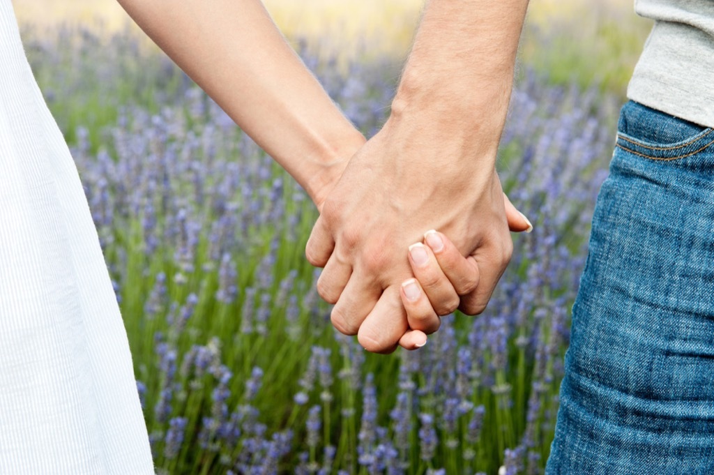 couple holding hands will commit