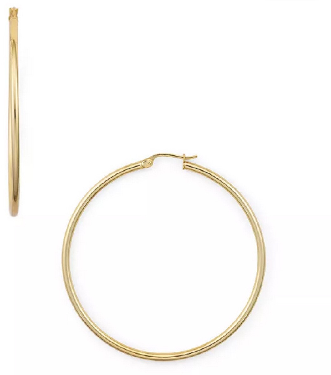 Hoop earrings