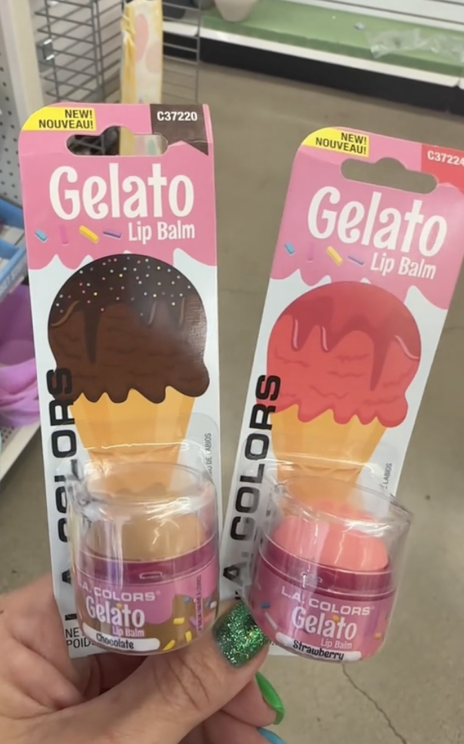 gelato lip balm