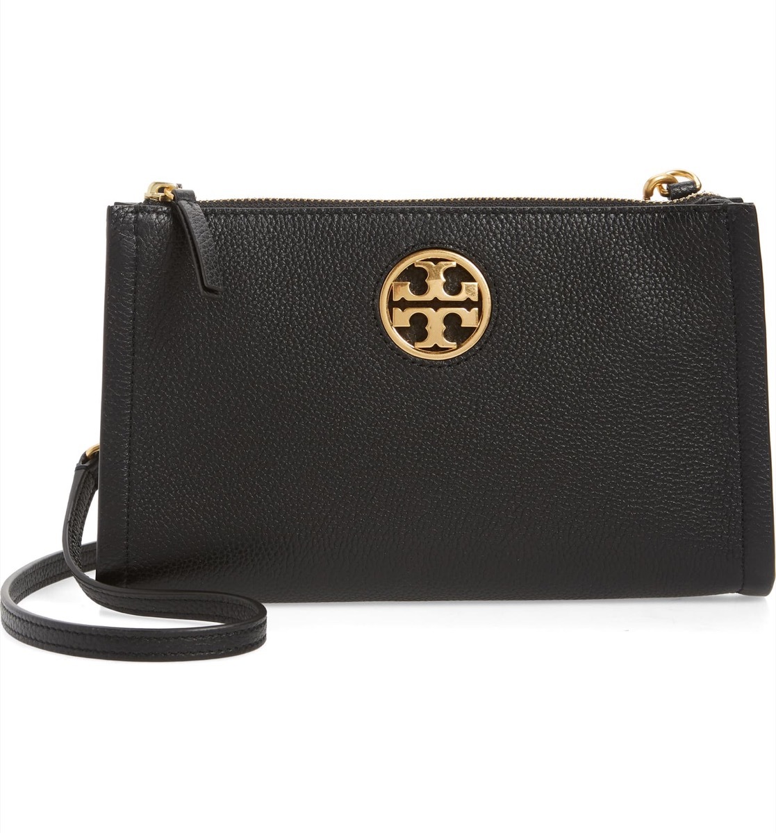 black tory burch wristlet or small bag