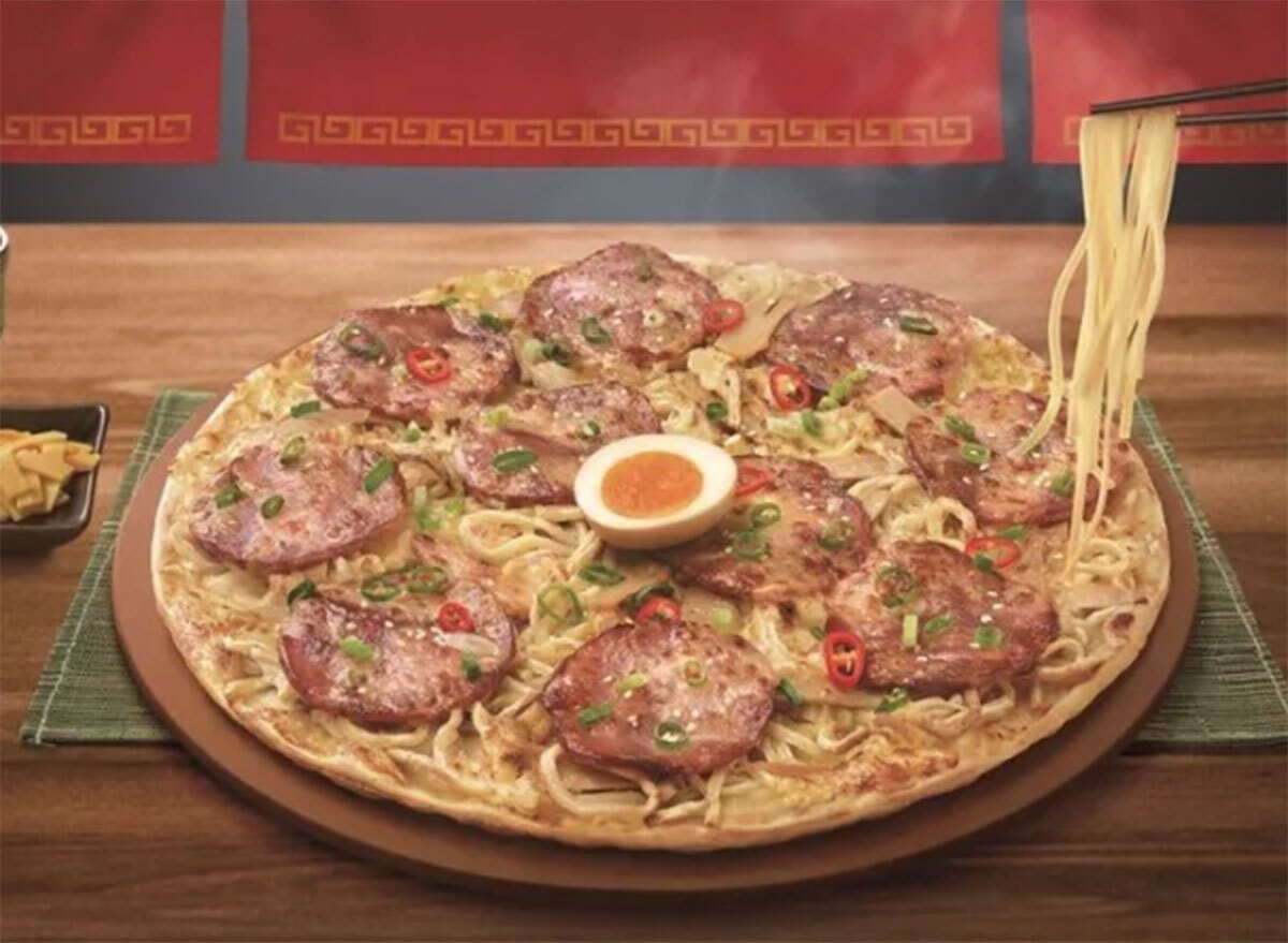 ramen pizza