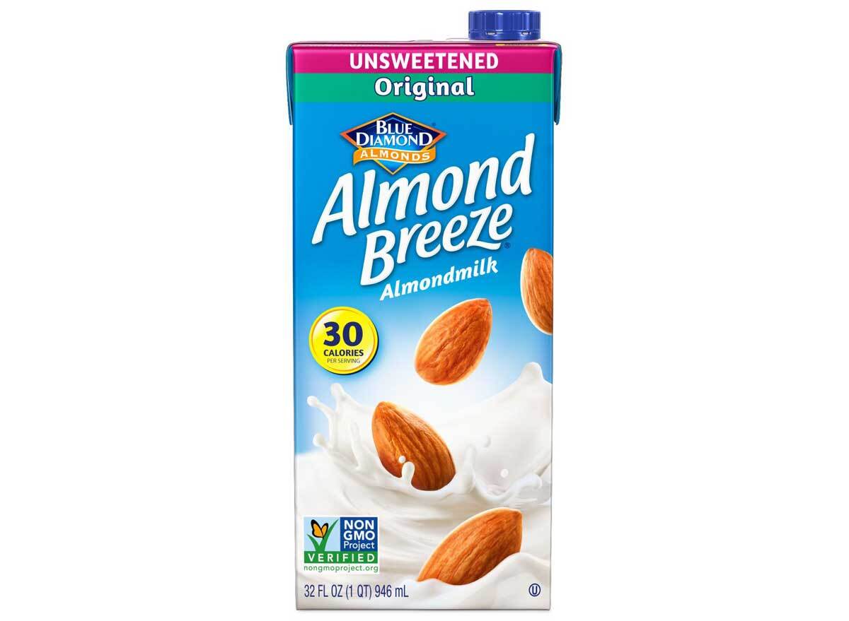 Blue Diamond Almond Breeze Unsweetened Almond Milk