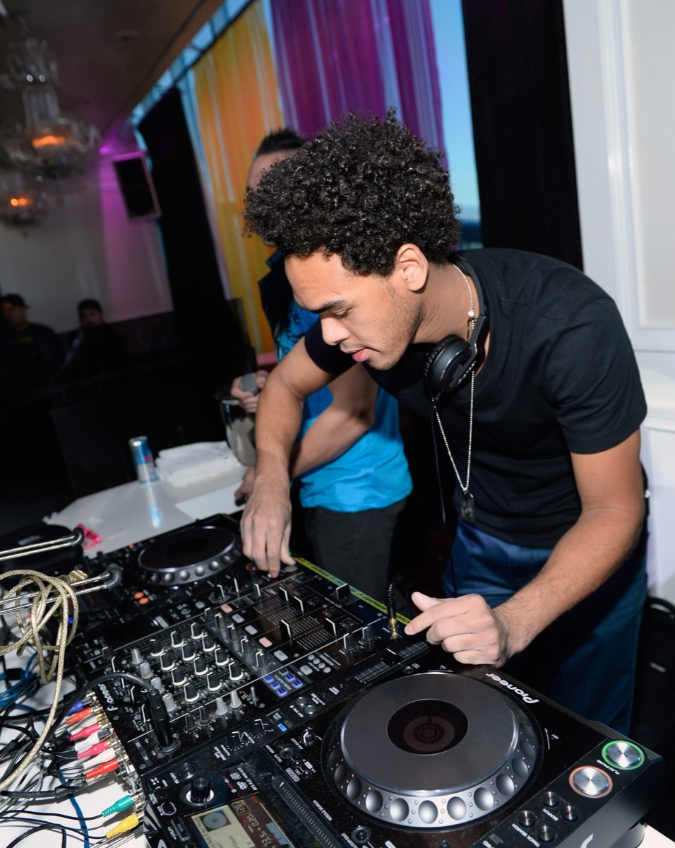 Trey Smith DJ AcE working event