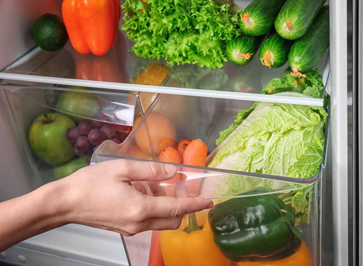 crisper drawer fridge