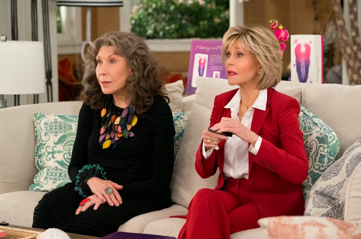 Lily Tomlin and Jane Fonda in Grace and Frankie