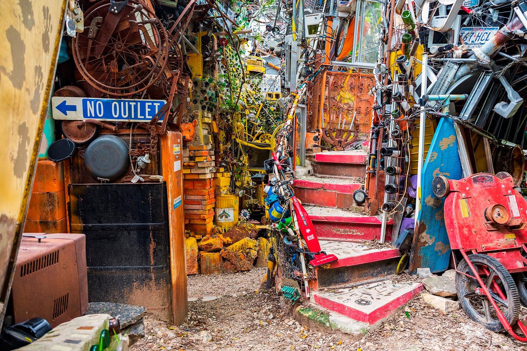 cathedral of junk in austin, tx