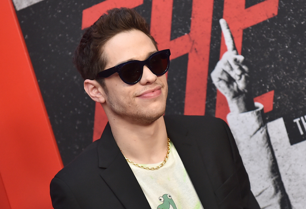 Pete Davidson arrives for the Netflix 'The Dirt' Premiere on March 18, 2019 in Hollywood, CA