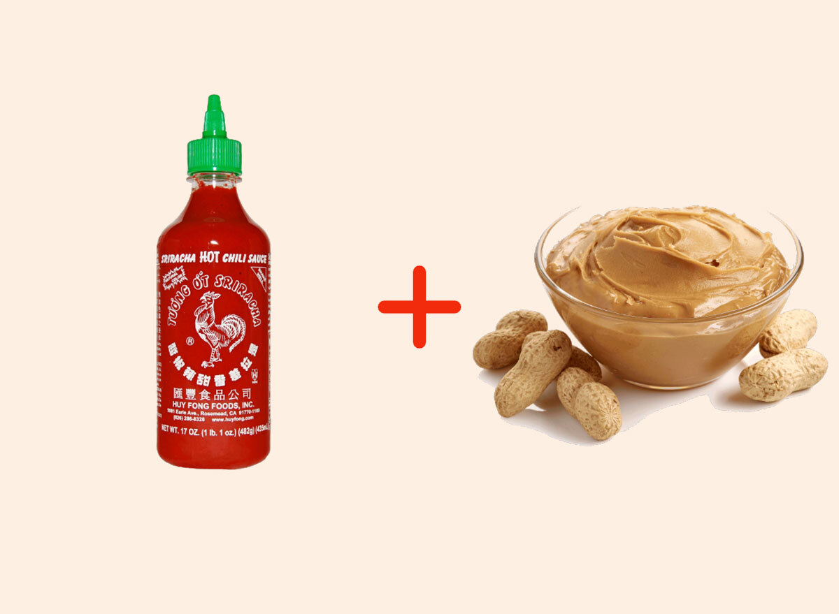 sriracha with peanut butter amazing food pairings