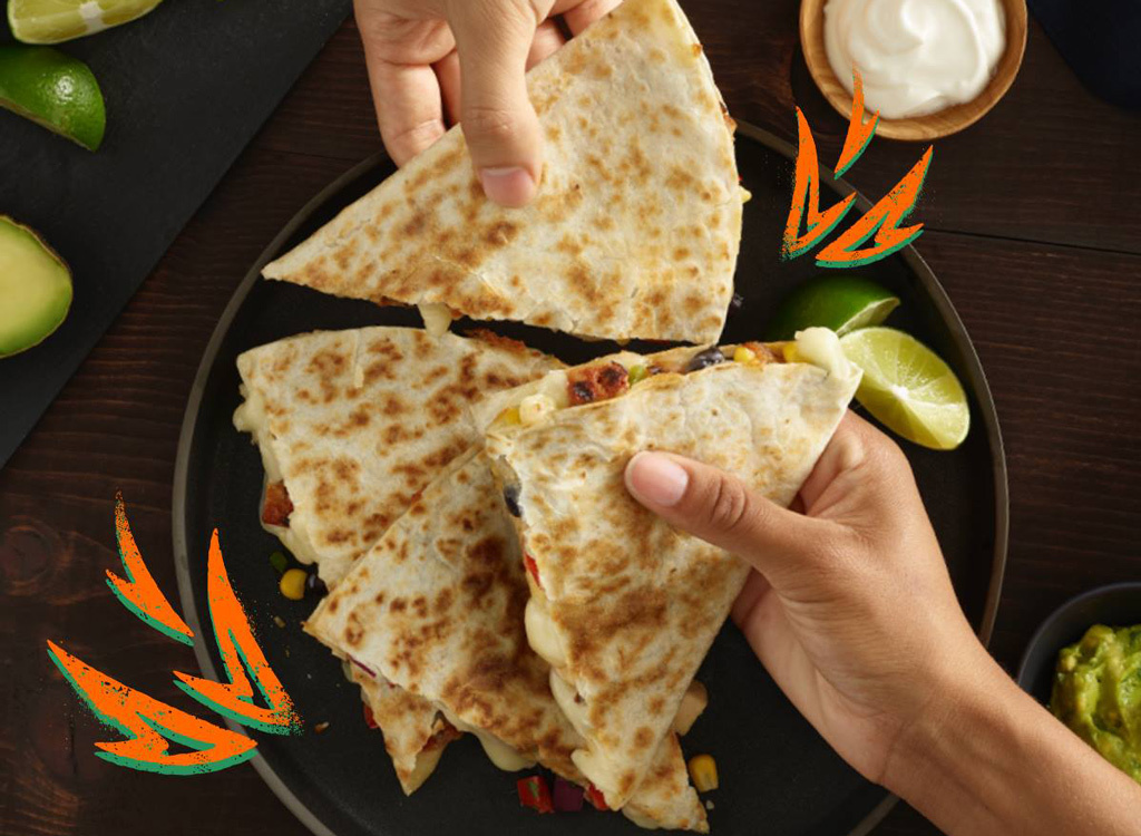 Qdoba quesadilla