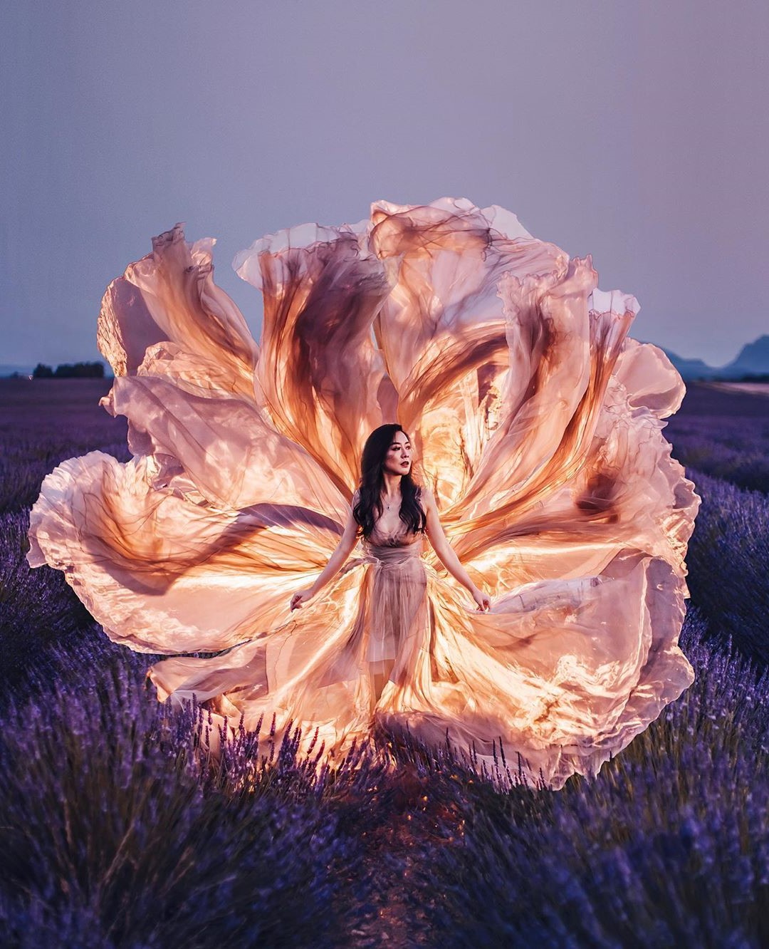 Photographer Shoots Dreamy Gowns Against Jaw-Dropping Scenery #10 | Her Beauty