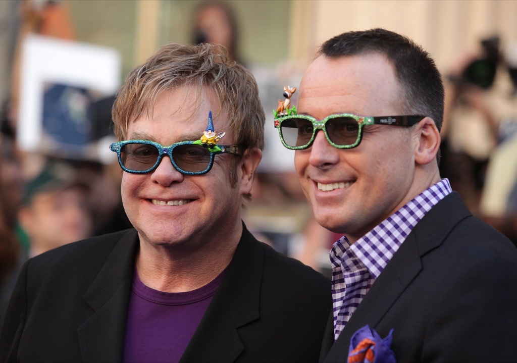 Elton John and David Furnish