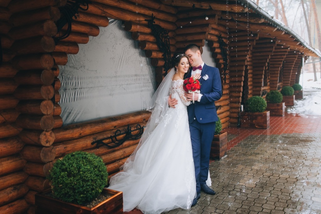 rustic wedding photo This Is the Age Most People Get Married in Every U.S. State