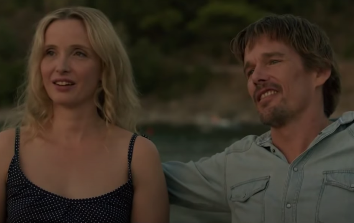 Julie Delpy and Ethan Hawke in Before Midnight