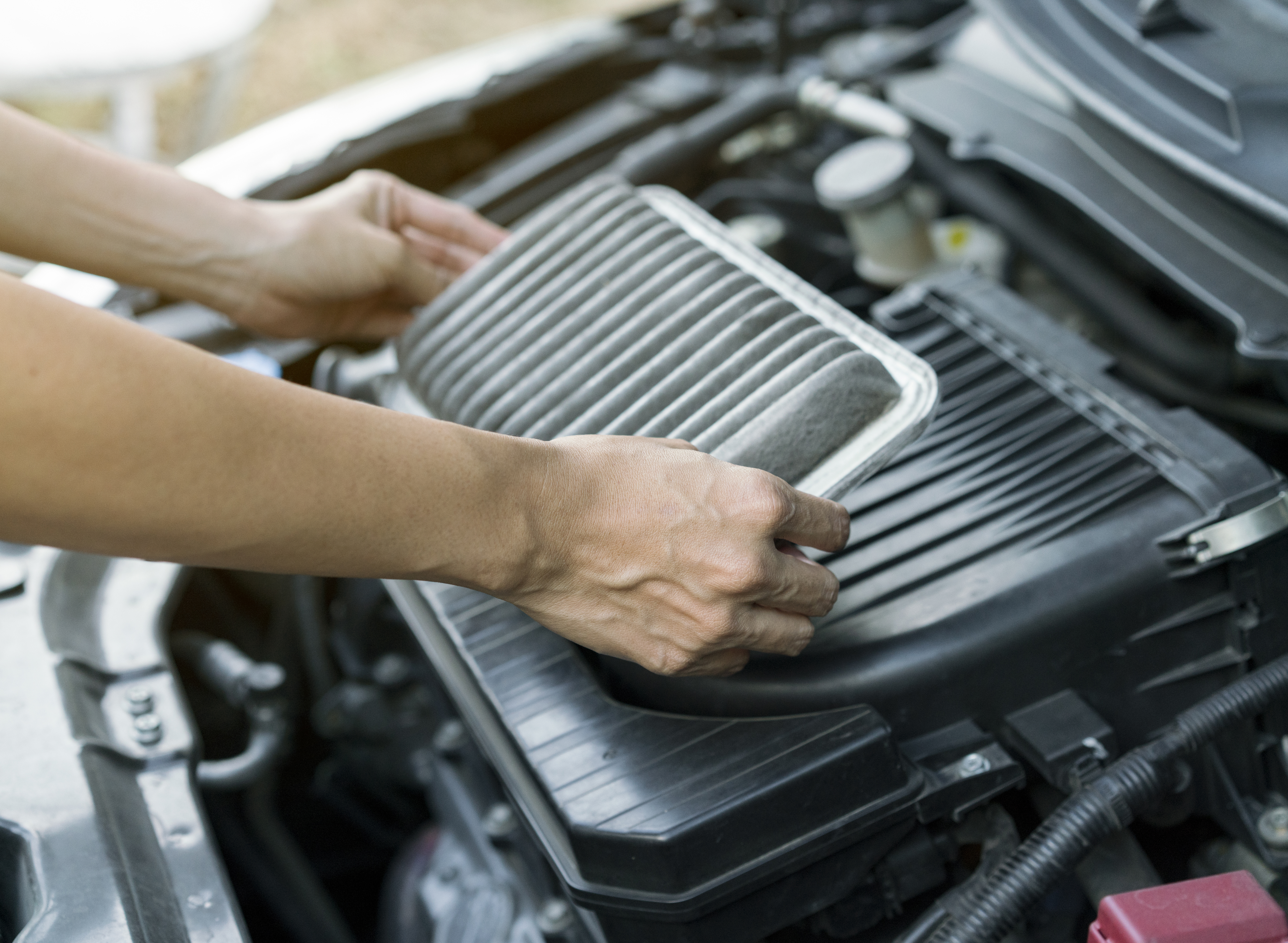 Changing car filter