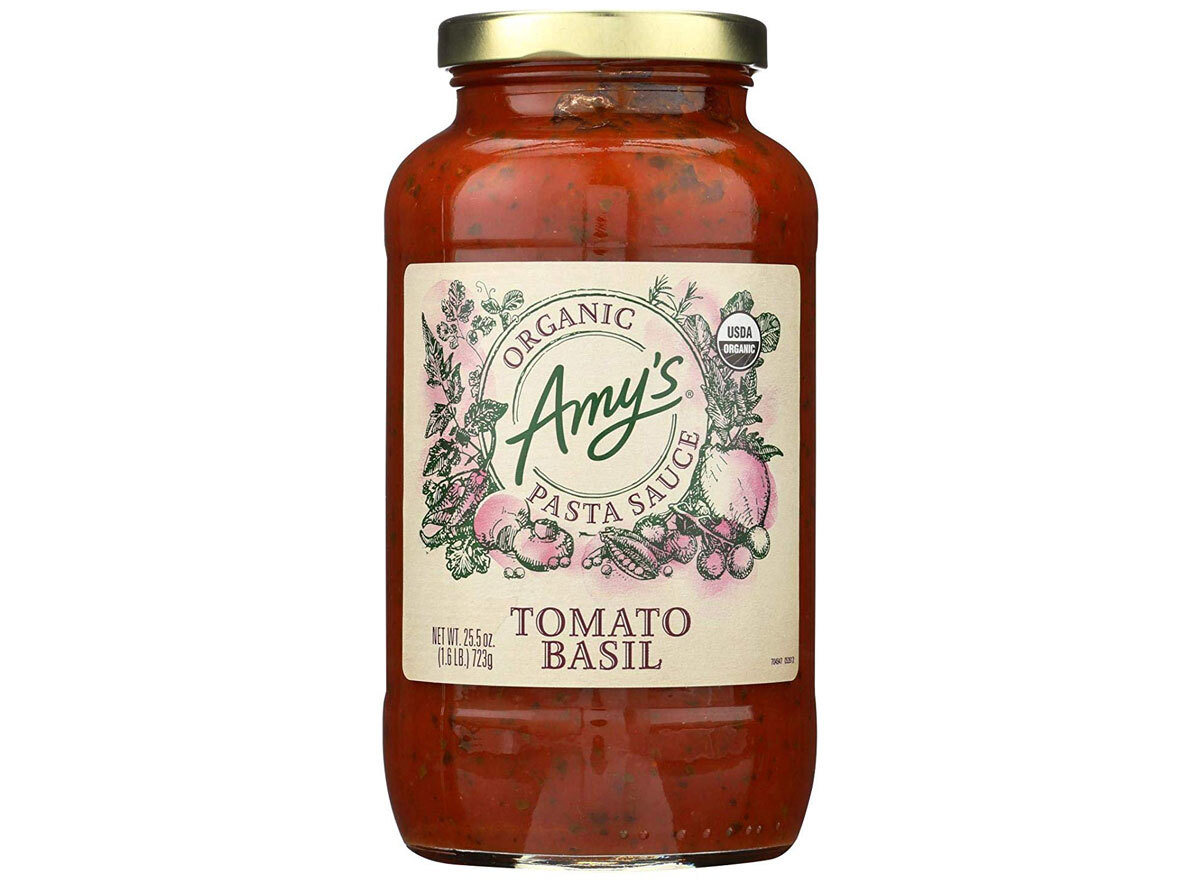 amy's tomato basil sauce