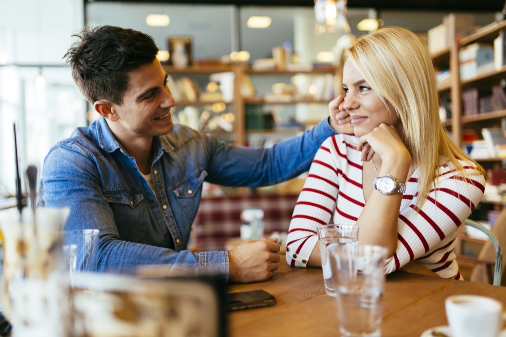 physical couple on date commitment