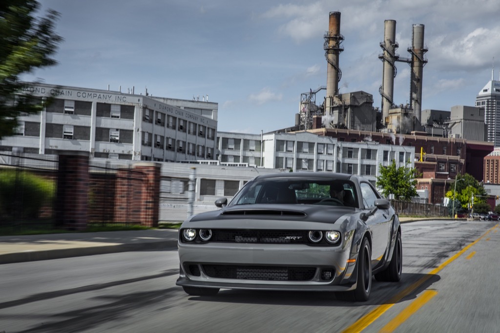 The 2018 Dodge Challenger SRT Demon is an instantly collectible new car