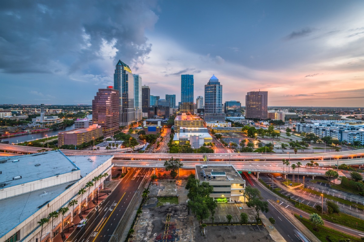 tampa florida skyline