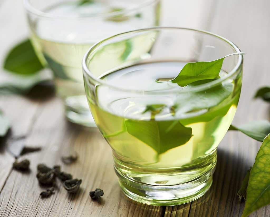 best hangover cure foods - green tea