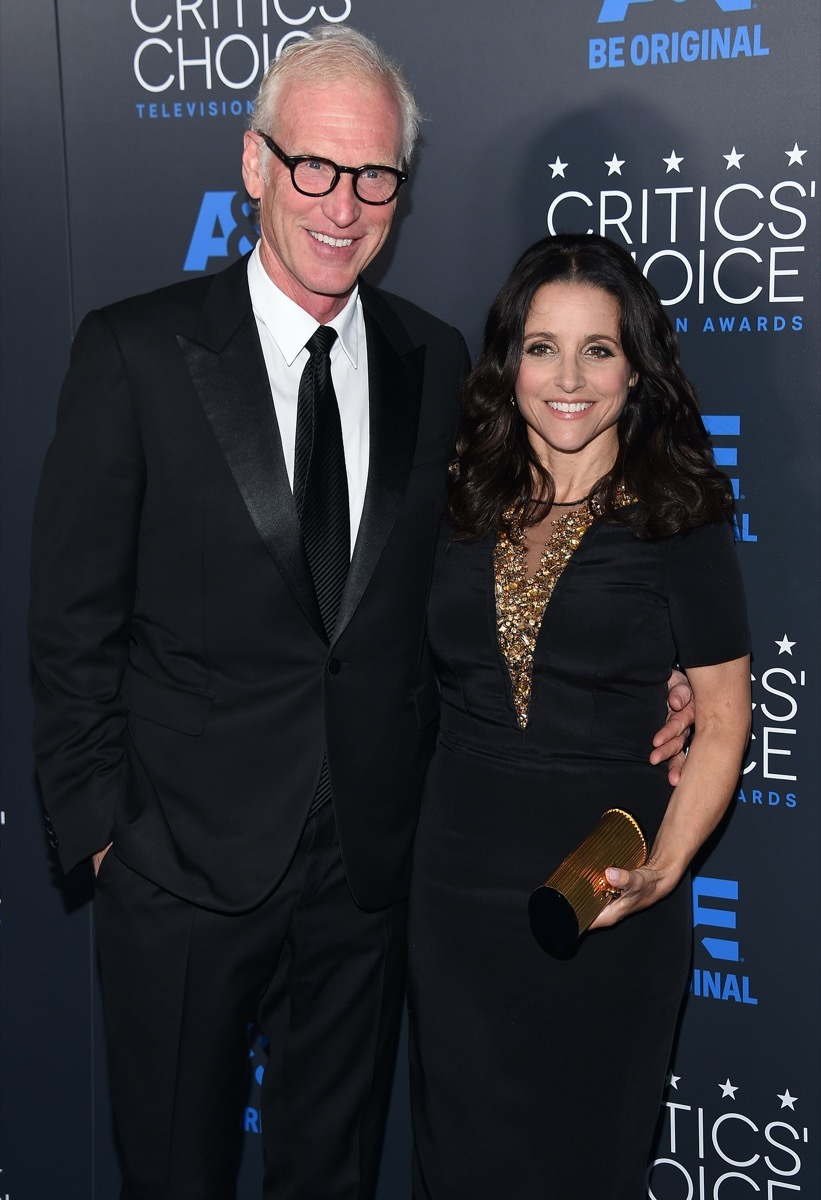 Brad Hall and Julia Louis-Dreyfus