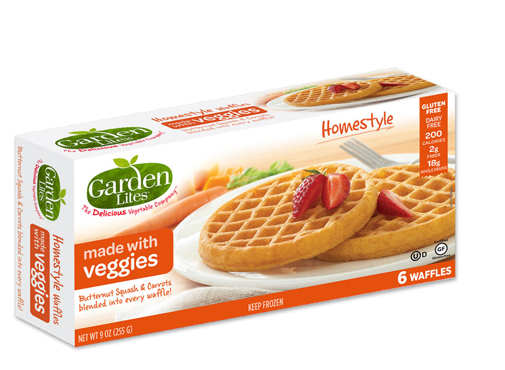 Garden lites veggie waffles