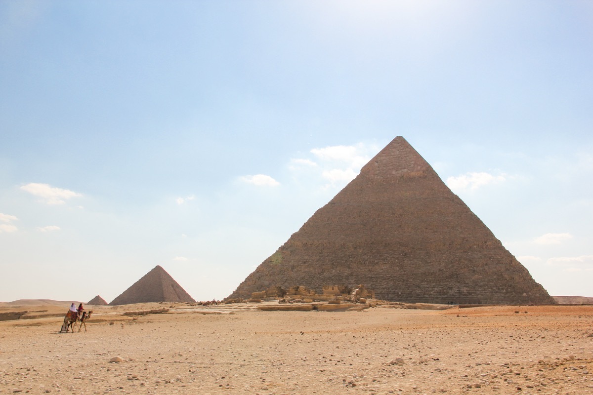 great pyramid giza egypt