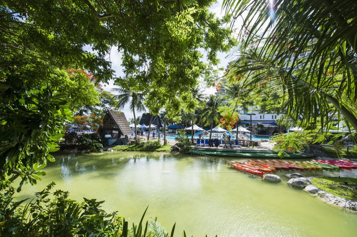 hotel garden in tumon bay guam