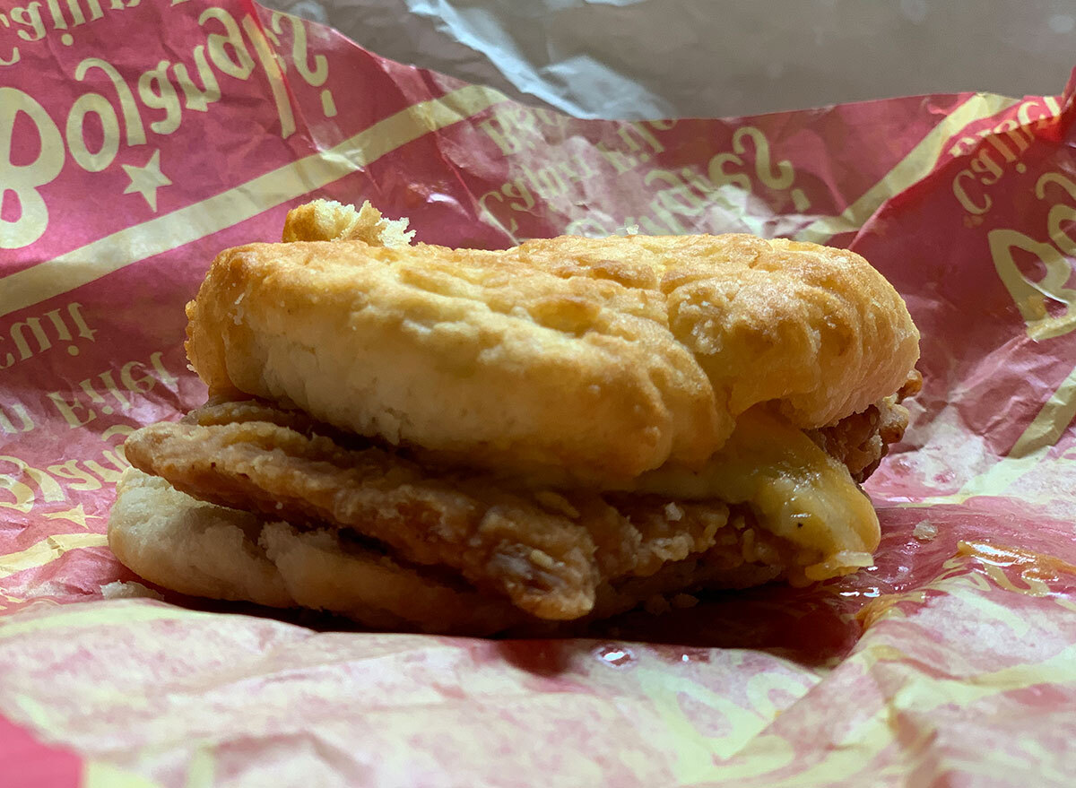 bojangles cajun filet with pimento cheese