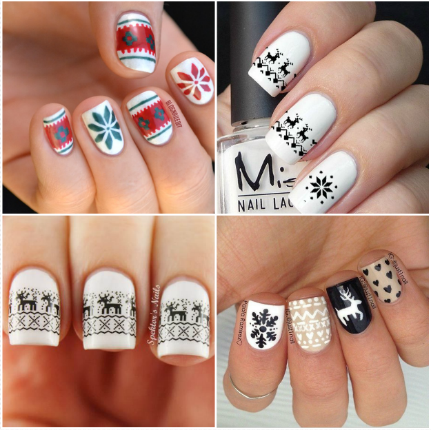 8. Hipster Jumpers Nails