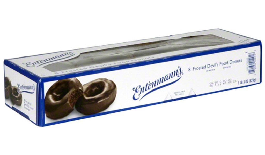 entenmanns donut devilsfrosted