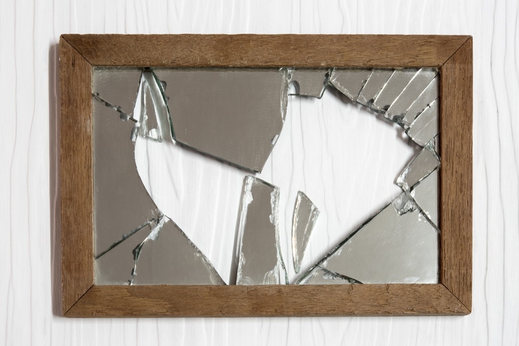 broken mirror superstitions