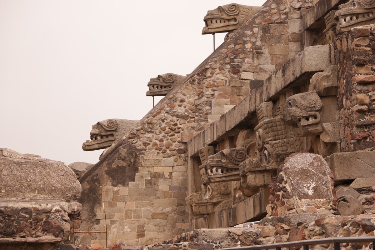 Aztec Pyramid in Teotihuacan, Mexico City