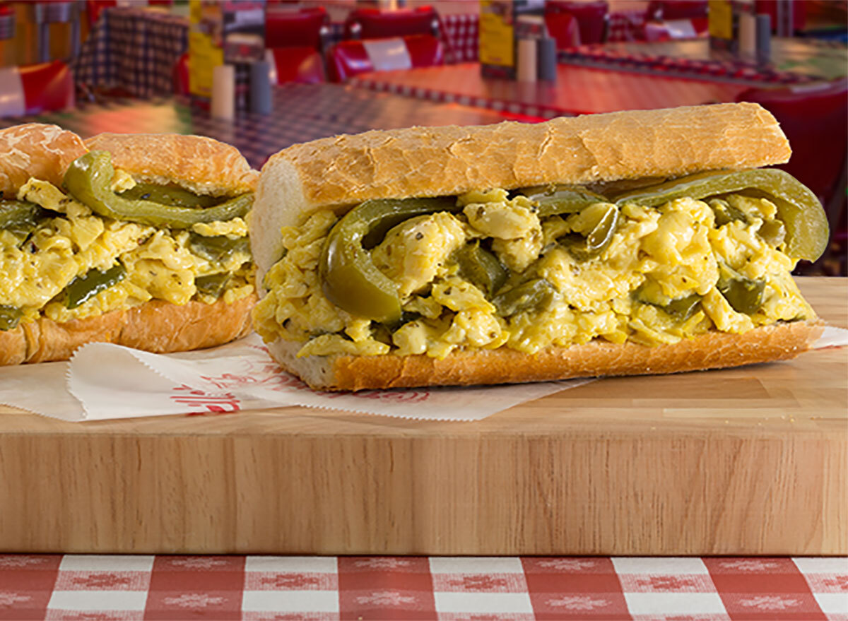 portillos pepper and egg sandwich