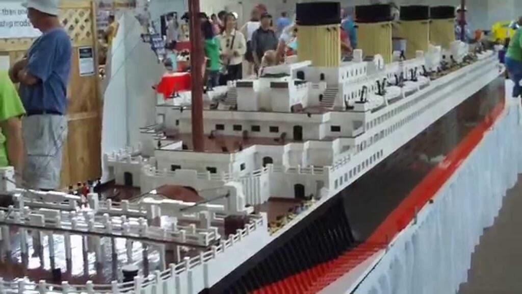 Titanic Made of Legos